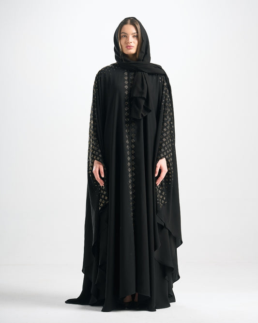 Soirée Abaya Gown Set - QG065