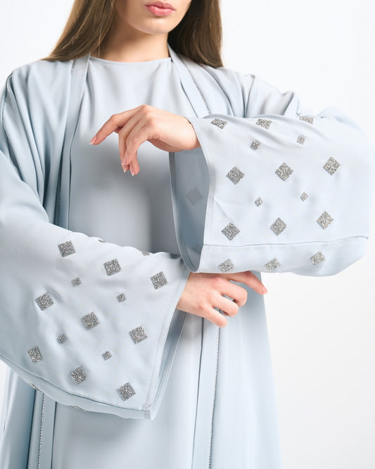 طقم عباية سهرة (٤ قطع)