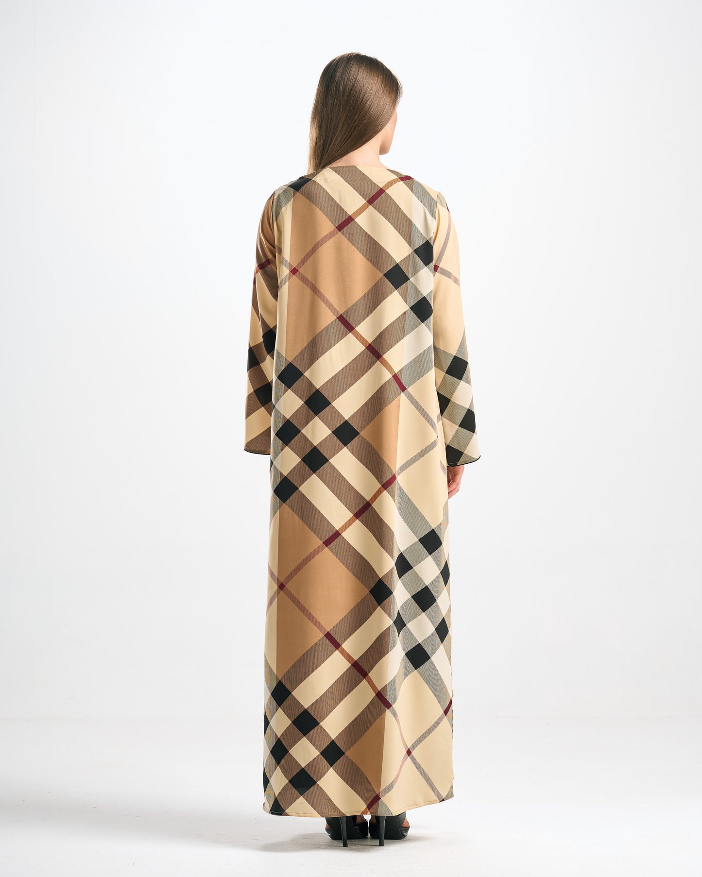 Silk Abaya Set - C0566