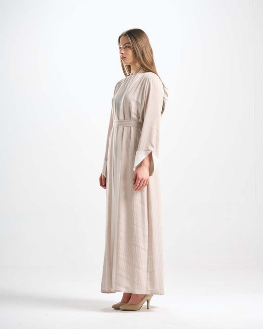 C0580 طقم عباية جاكار 4 قطع