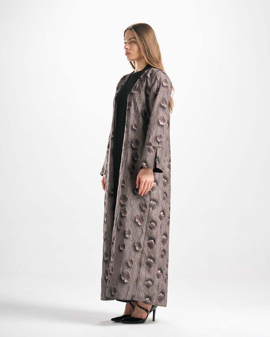 C0593 طقم عباية حرير 4 قطع