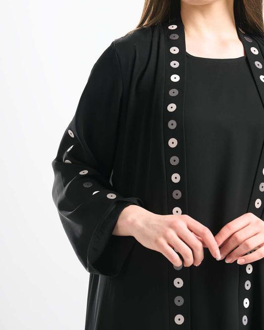 C0597 طقم عباية ندى 4 قطع