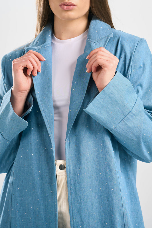Denim Abaya - DA004