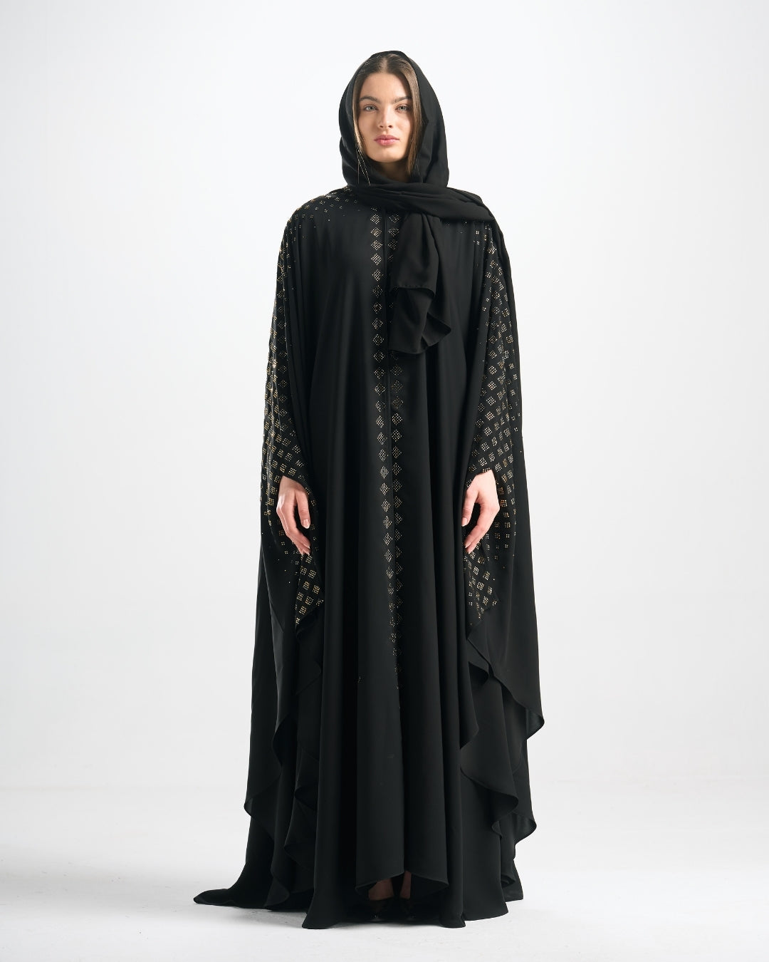 Soirée Abaya Gown Set - QG065