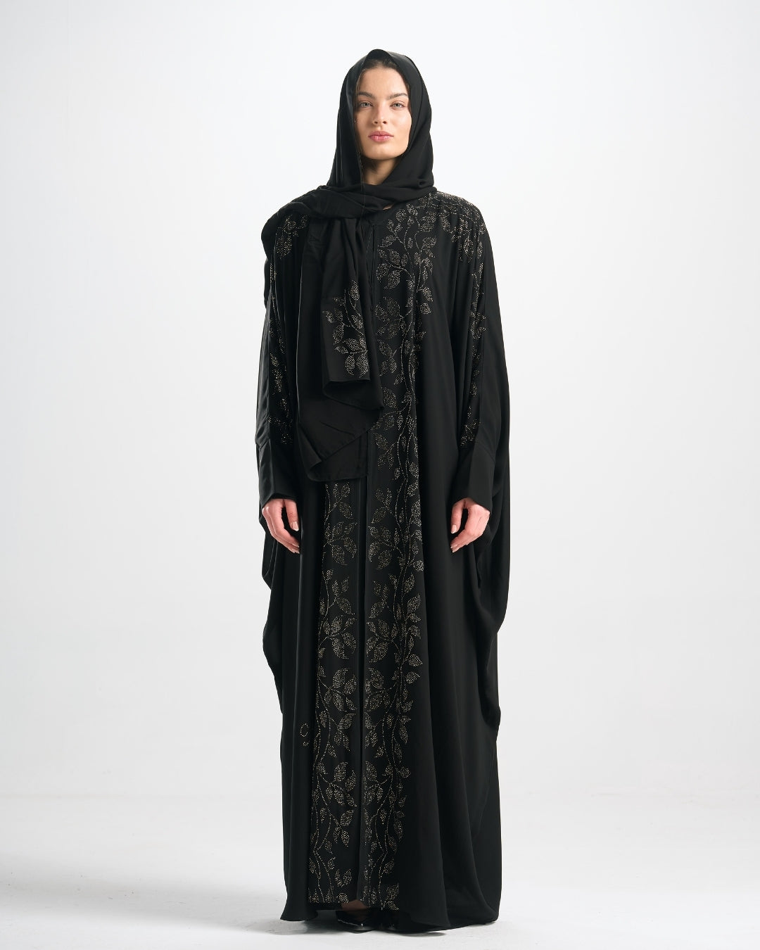Soirée Abaya Gown Set - QG073