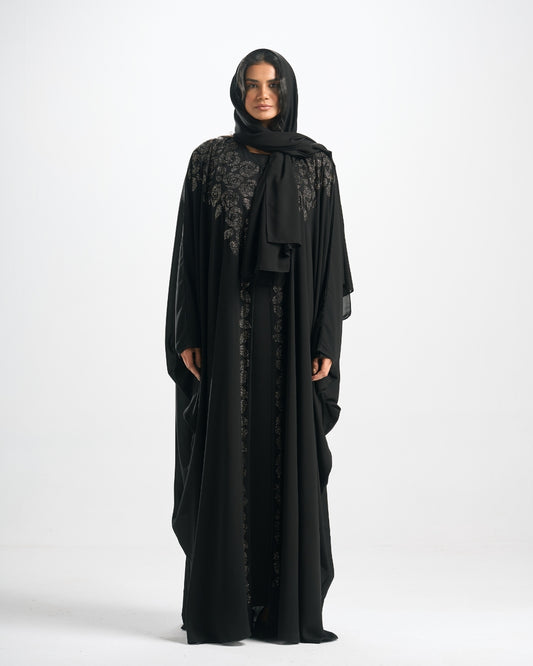 Soirée Abaya Gown Set - QG074