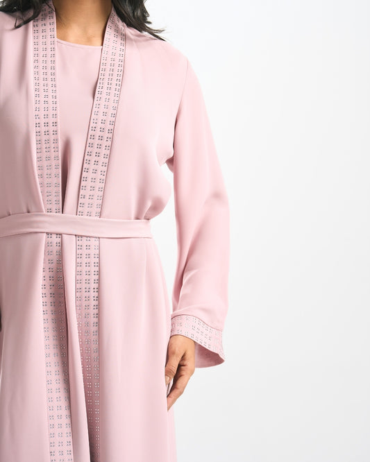 طقم عباية سهرة (٤ قطع)