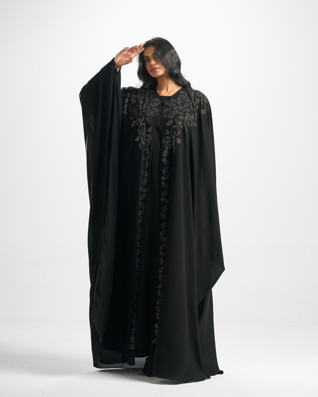 Soirée Abaya Gown Set - QG074