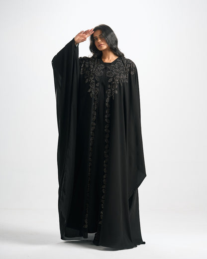 Soirée Abaya Gown Set - QG074