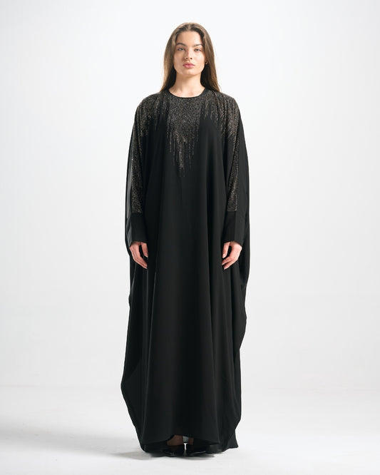 Soirée Abaya Gown Set - QG071