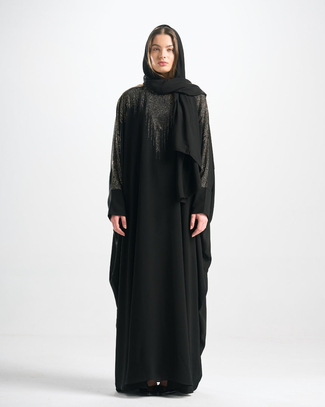 Soirée Abaya Gown Set - QG071