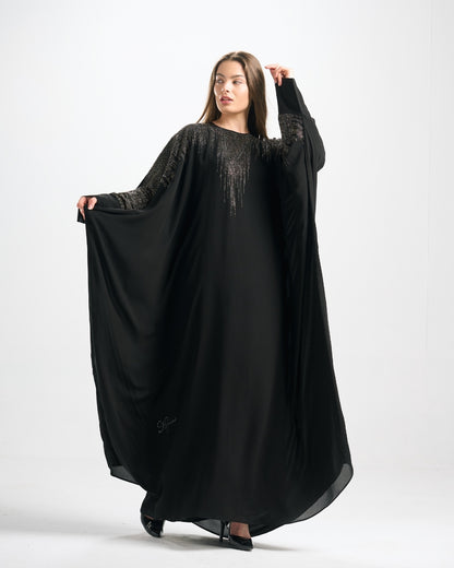 Soirée Abaya Gown Set - QG071