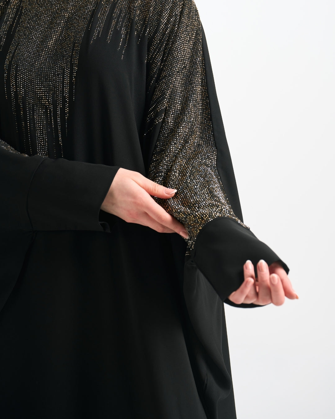 Soirée Abaya Gown Set - QG071