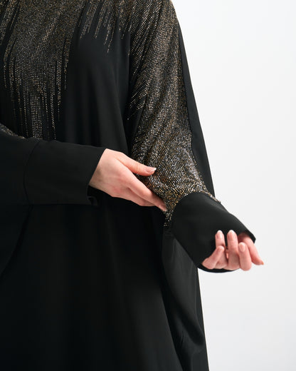 Soirée Abaya Gown Set - QG071