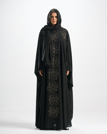 Soirée Abaya Gown Set - QG072