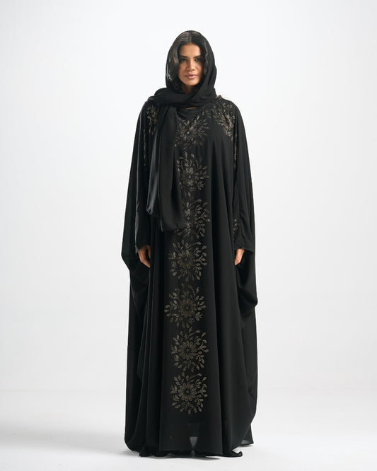 Soirée Abaya Gown Set - QG072
