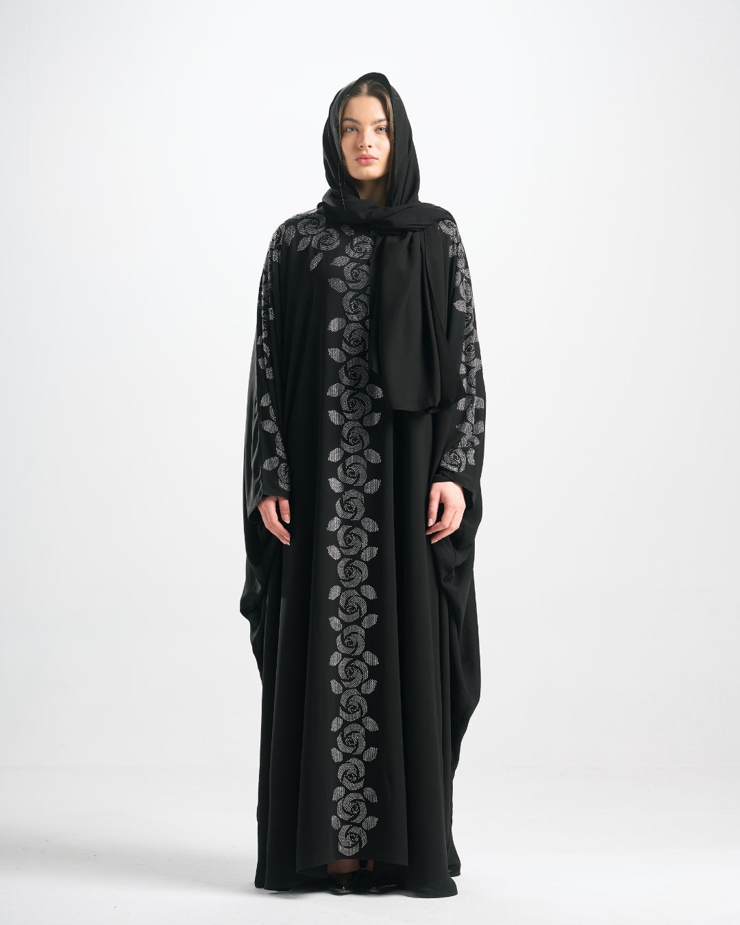 Soirée Abaya Gown Set - QG070