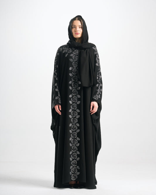 Soirée Abaya Gown Set - QG070