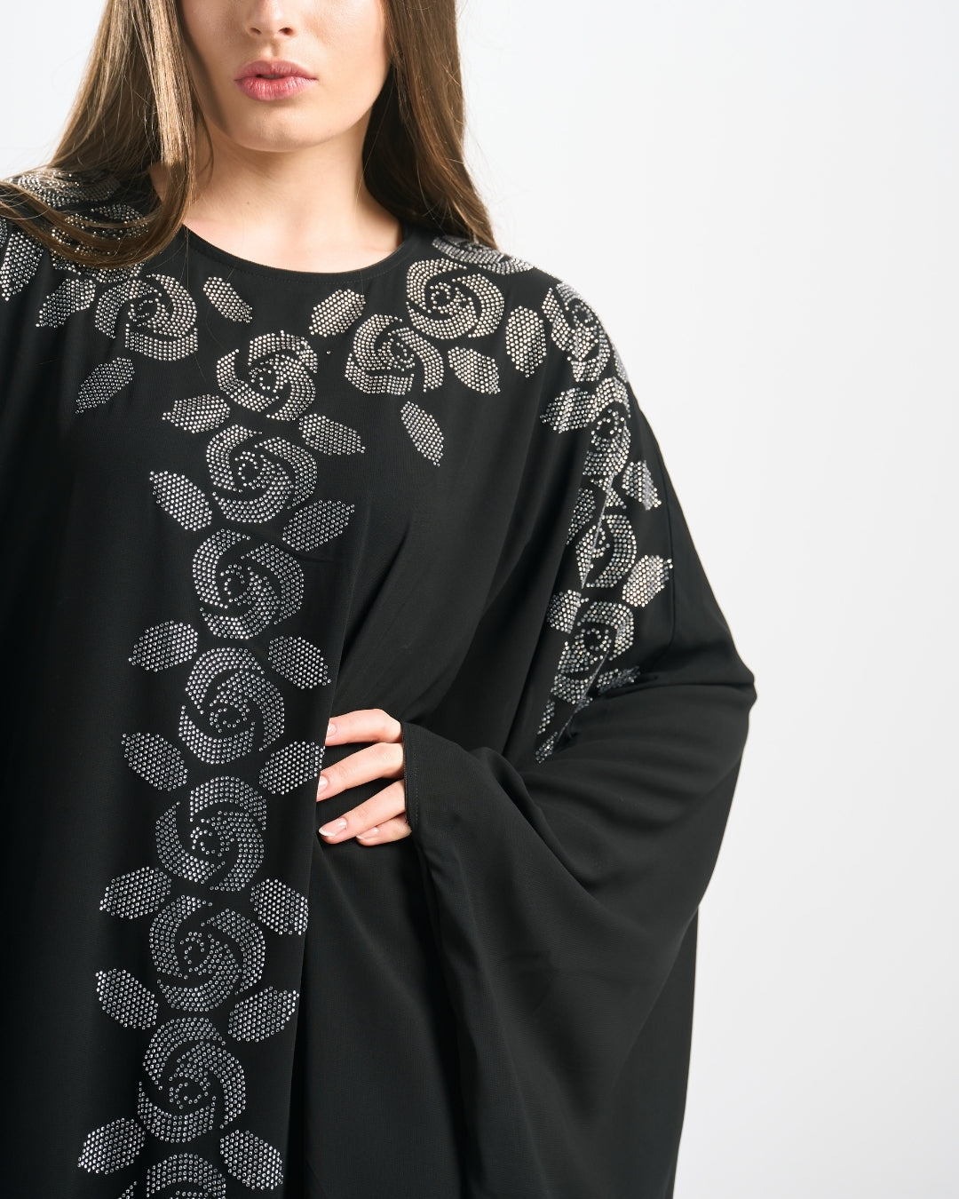 Soirée Abaya Gown Set - QG070