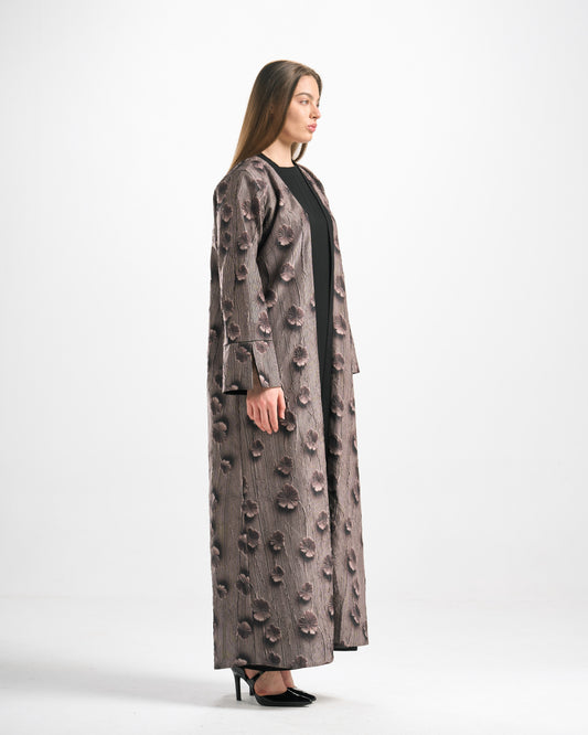 Silk Abaya Set