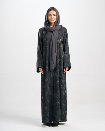 عباية جاكارد قِطان- H0300