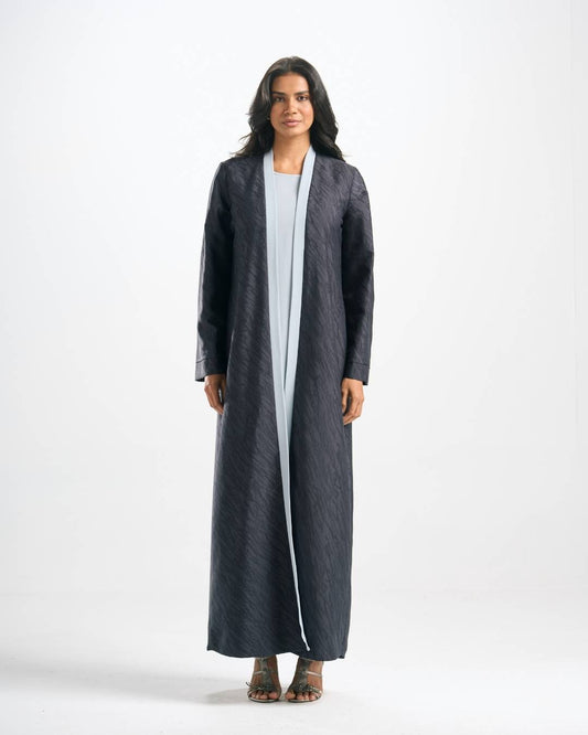 C0497 Jacquard Abaya Set 4 Pieces