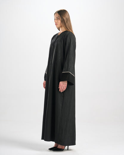 Qattan Jacquard Abaya