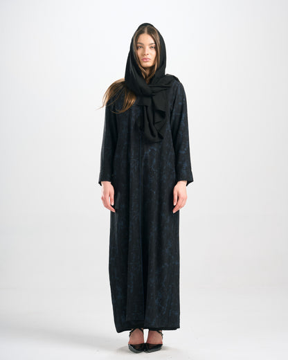 Qittan Jacquard Abaya - H0310