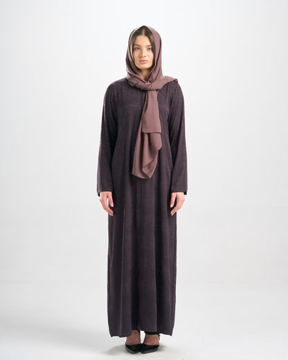 Qittan Jacquard Abaya - H0312