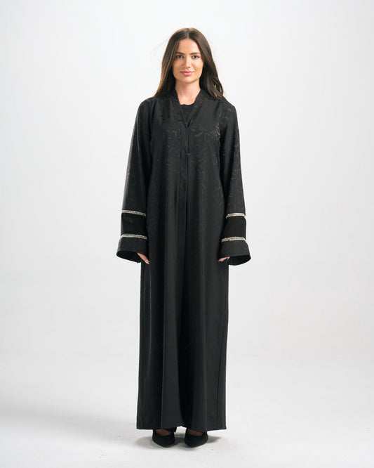 عباية جاكارد قطّان