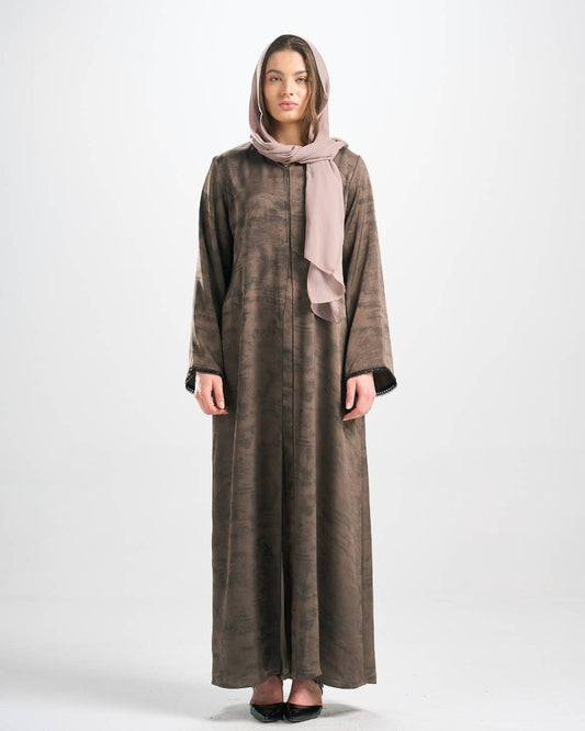 عباية جاكارد قطّان