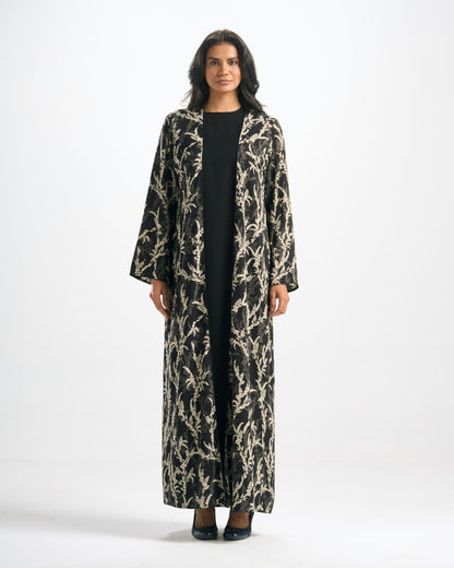 Silk Abaya Set - C0569
