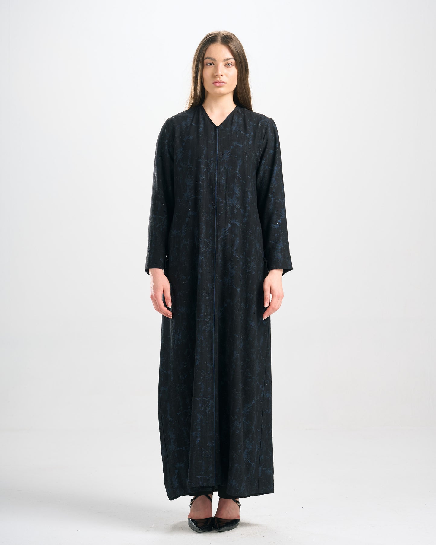 Qittan Jacquard Abaya - H0310