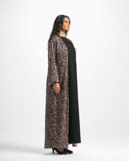 Silk Abaya Set - C0564