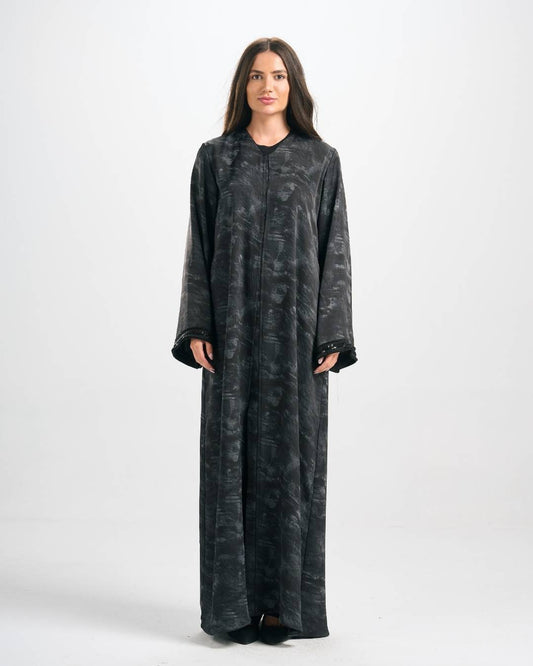 عباية جاكارد قطّان