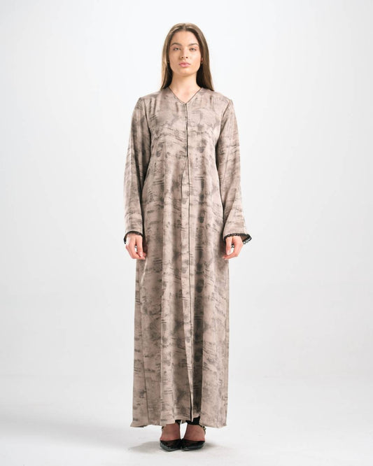 عباية جاكارد قطّان