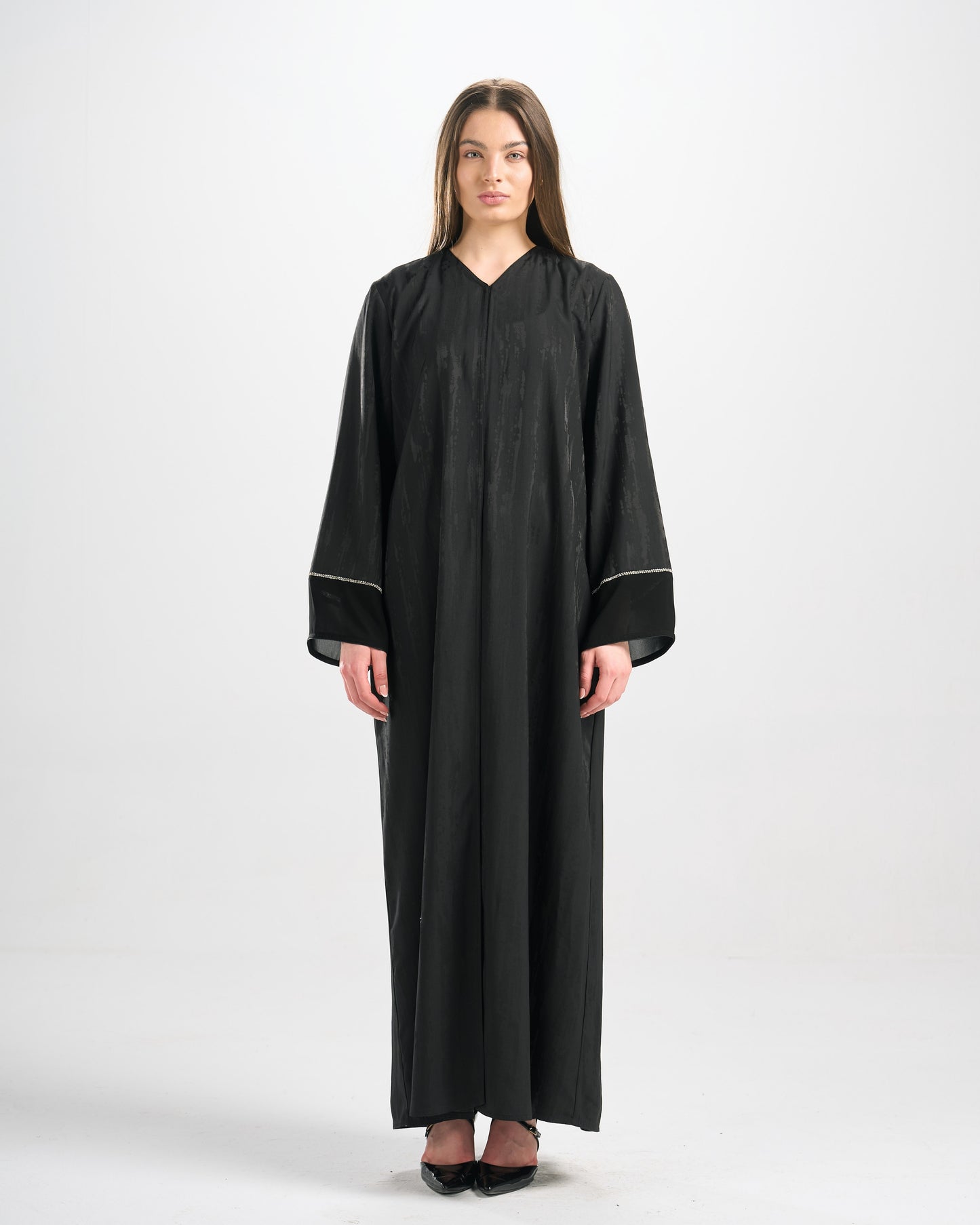 Qattan Jacquard Abaya