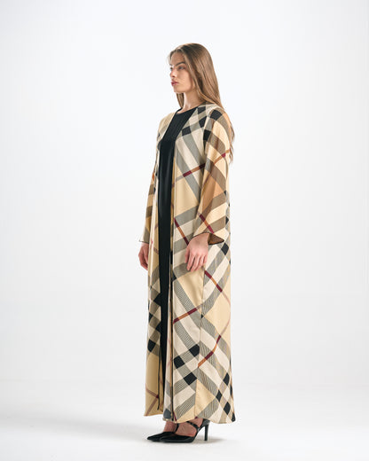 Silk Abaya Set - C0566