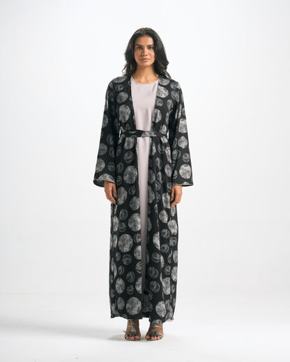 Silk Abaya Set - C0561