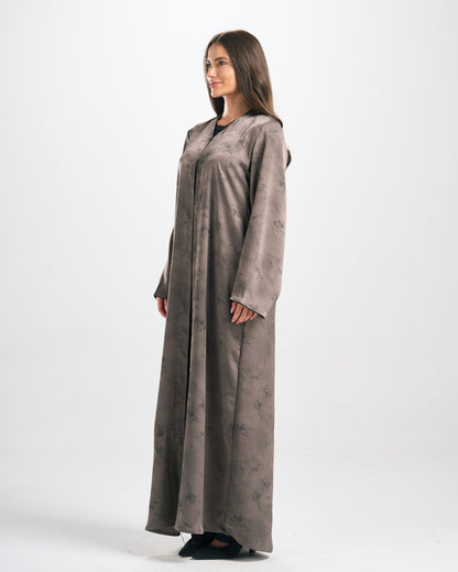 Qittan Jacquard Abaya - H0298