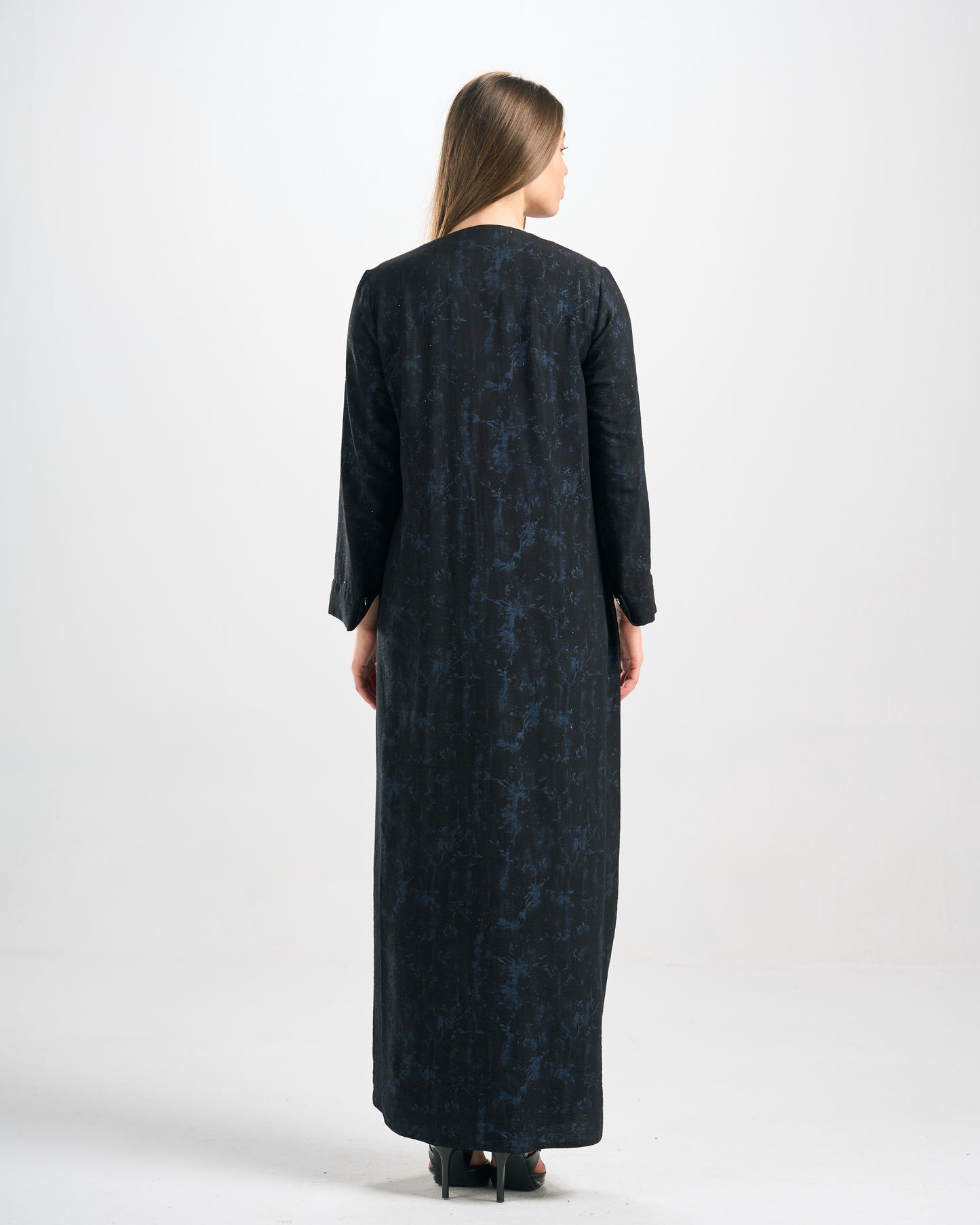 Qittan Jacquard Abaya - H0310