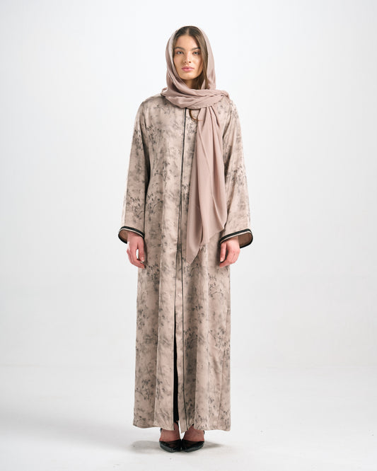 Qittan Jacquard Abaya - H0306