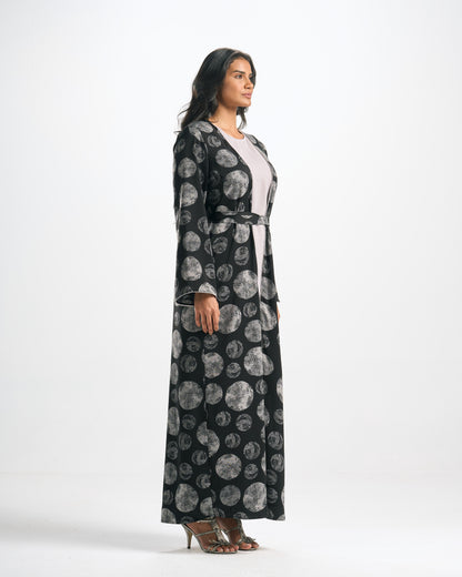 Silk Abaya Set - C0561