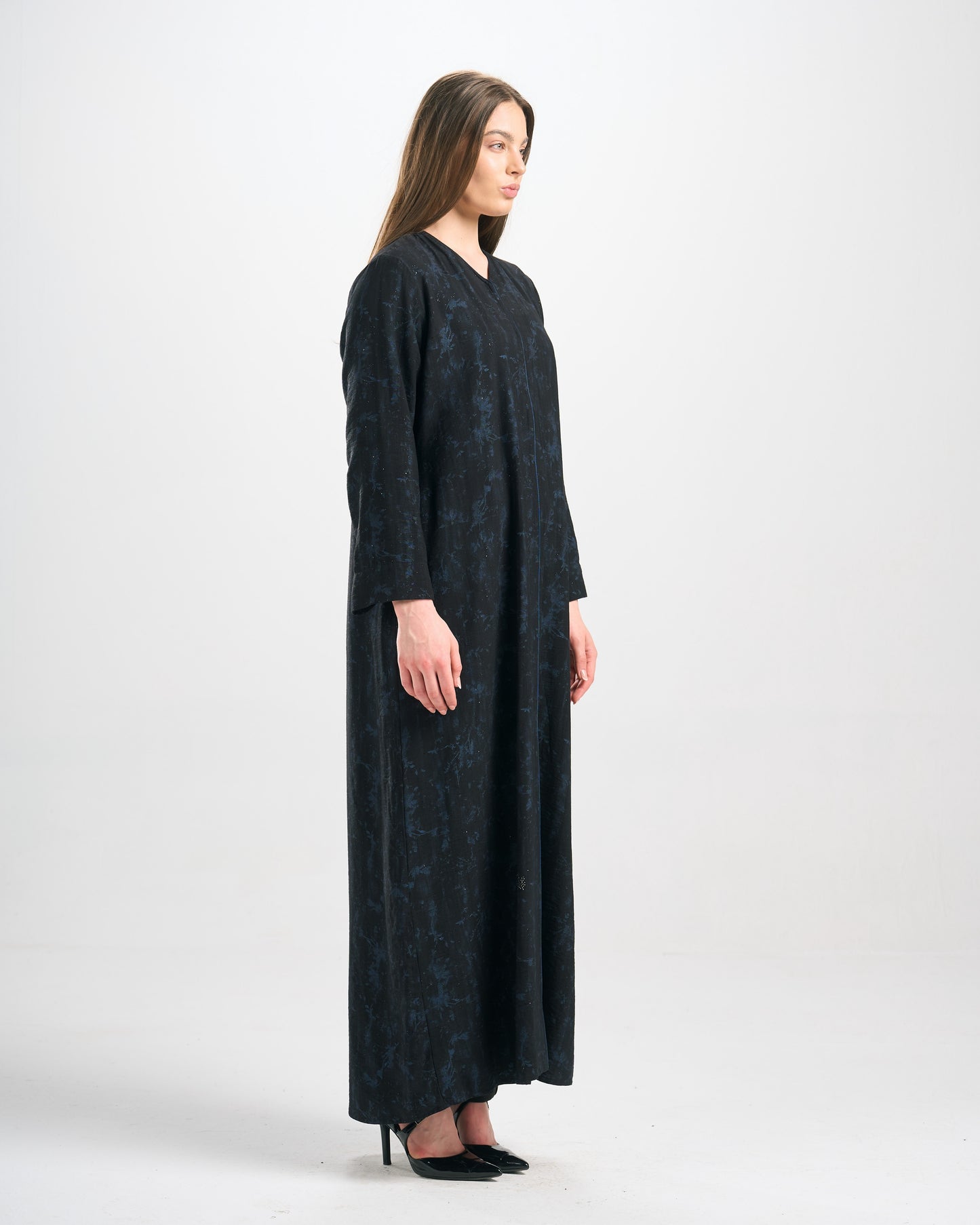 Qittan Jacquard Abaya - H0310
