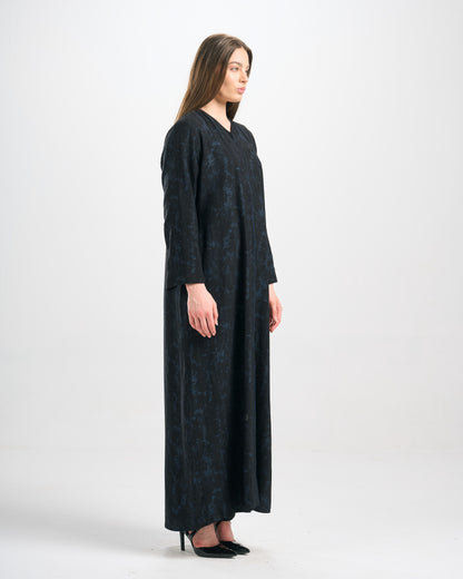Qittan Jacquard Abaya - H0310