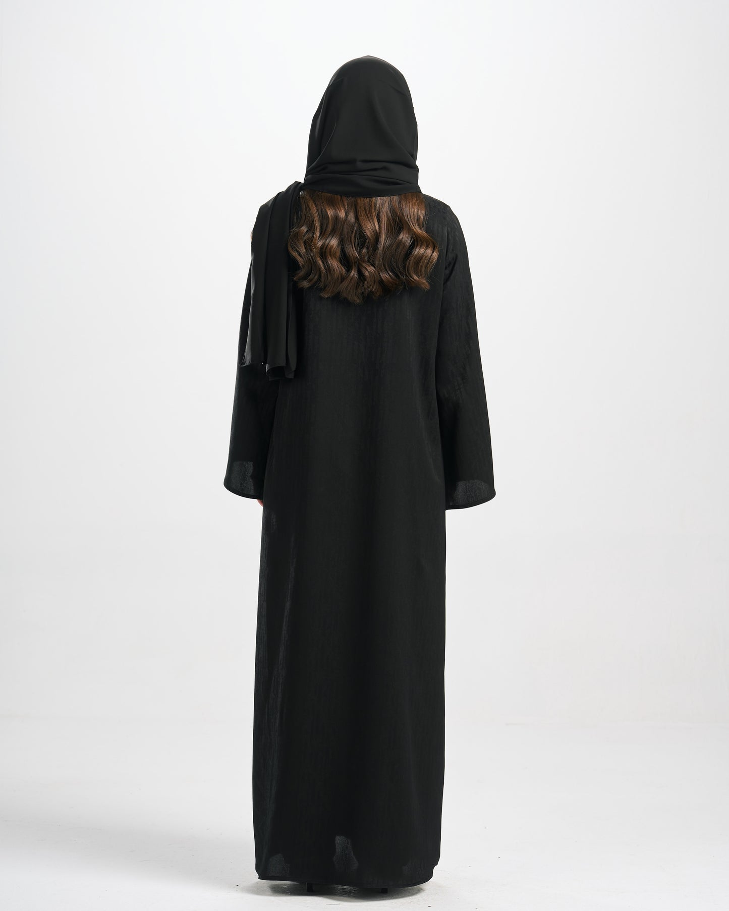 Qittan Jacquard Abaya - H0344