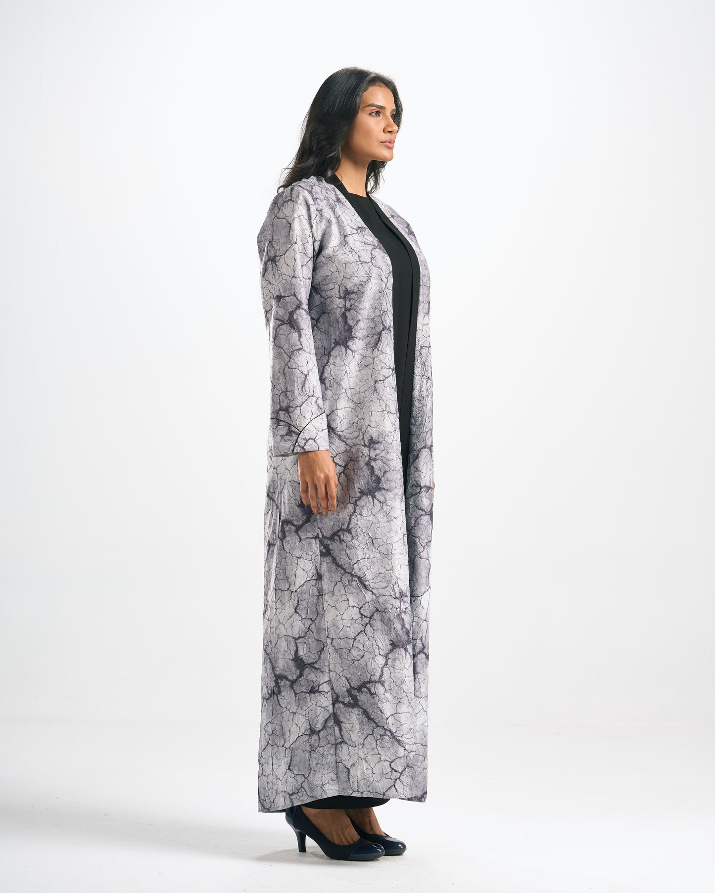 Silk Abaya Set - C0577