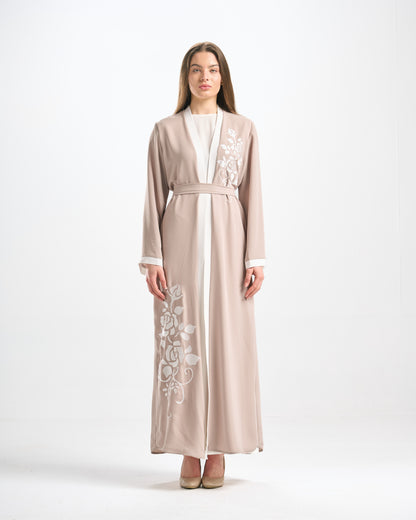 طقم عباية تطريز - C0611
