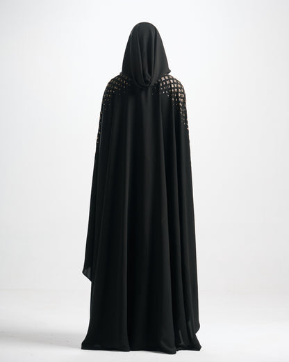 Soirée Abaya Gown Set - QG065