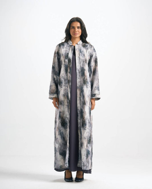 C0574 طقم عباية حرير 4 قطع